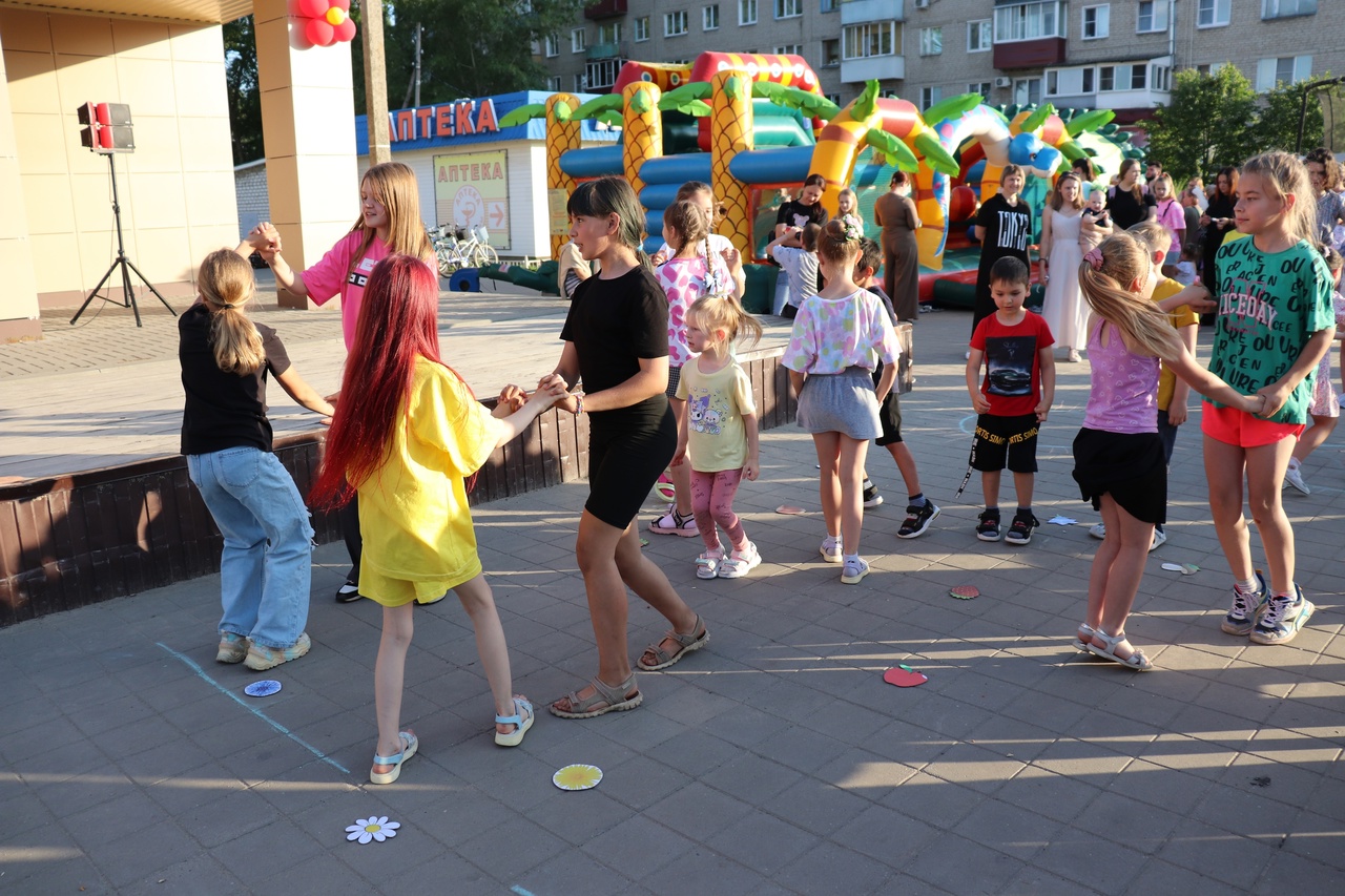 День защиты детей в с. Углянец.